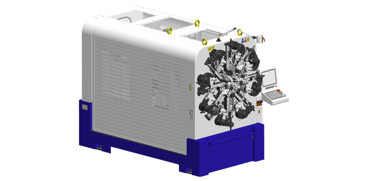 CNC 多功能彈簧成型機 (凸輪式)